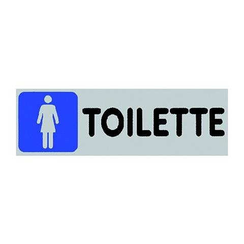 Cartelli segnaletici adesivi - toilette donne - 15909680ADB0150X0050 - Foto 4