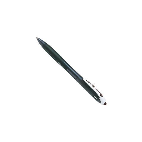 confezione da 10 pezzi - penna sfera scatto rexgrip begreen 1.6mm nero - Foto 2