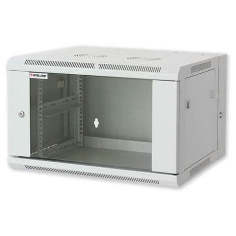 I-CASE EW-3009BK - Armadio Rack 19'' a muro 9 unità due sezioni Nero - Foto 1