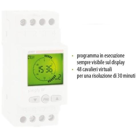 Interruttore Orario Settimanale Simply W - Ve513800 - Foto 4