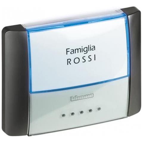 26108l - Idrobox - Pulsante Targa Ip55 Antracite - Foto 4