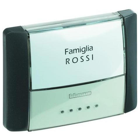 26108l - Idrobox - Pulsante Targa Ip55 Antracite - Foto 1