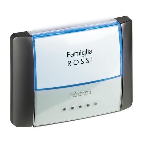 26108l - Idrobox - Pulsante Targa Ip55 Antracite - Foto 2