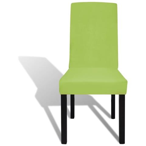 Set 4 Pz Fodera Elastica Per Sedie Verde - Foto 2