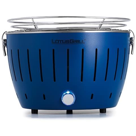 Barbecue Nuovo Modello 2019 Mini Ø 25,8 cm Blu con Batterie e Cavo di Alimentazione USB - Foto 1
