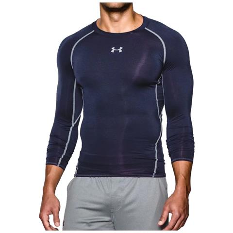 magliette under armour uomo blu