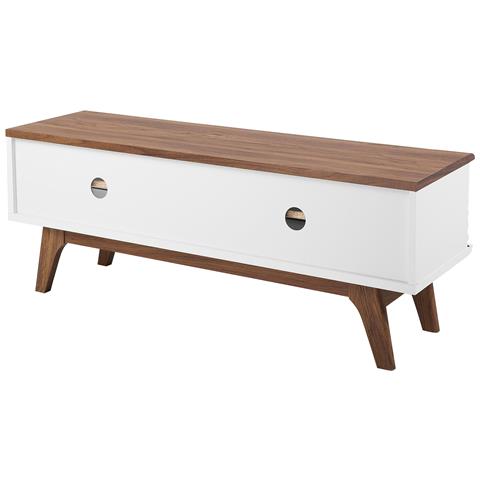 Mobile Tv In Color Noce E Bianco Toledo - Foto 20