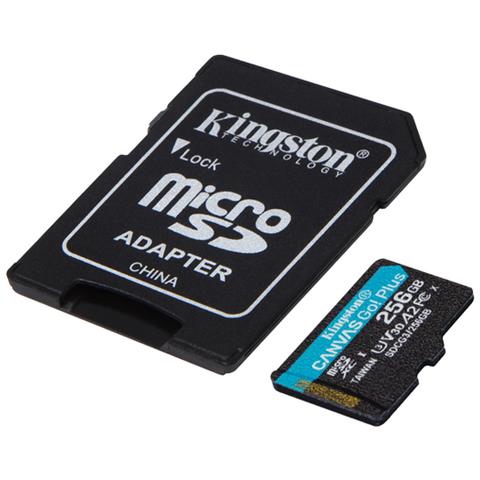 Scheda MicroSD XC Canvas Go! Plus 256 GB UHS-I di Classe 10 Velocità 170 MB / s in lettura + Adattatore SD - Foto 2