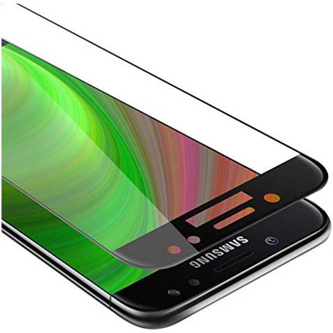 Pellicola Protettiva Per Samsung Galaxy J7 2017 In Trasparente Con Nero - Vetro Di Protezione Temprato Blindato (tempered) Schermo Intero Per Display Con 3d Touch E 9h - Foto 1