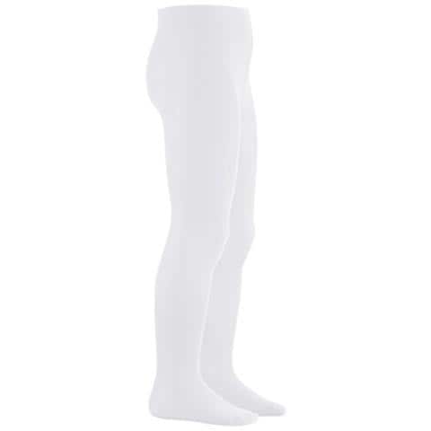 Thermo-strumpfhose Uni Collant, Bianco (weiß (weiß 1), Taglia Produttore: 98/104 Bambine E Ragazze - Foto 1