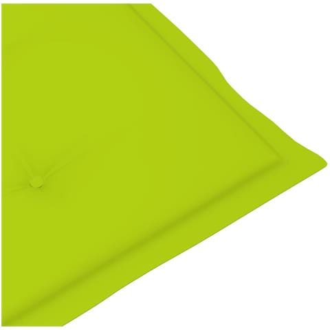 Sedia a Dondolo con Cuscino in Bambù - Foto 2