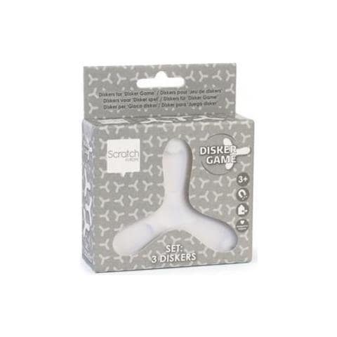 Dischi Magnetici 8,5 X 0,7 Cm Silicone Bianco 3 Pezzi - Foto 3
