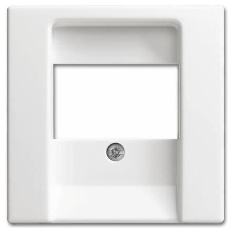 Busch-jaeger 1724-0-4336 Bianco Placca Per Interruttori E Coperchio Per Presa - Foto 1