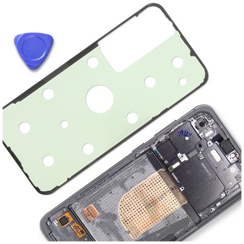 Adesivo Schermo Galaxy S23 Fe Fissaggio Saldo Originale, Nero - Foto 2