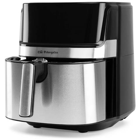 Friggitrice ad Aria FDR 67 Capacità 5.5 L 1700 W Colore Nero / Acciaio Inossidabile - Foto 2