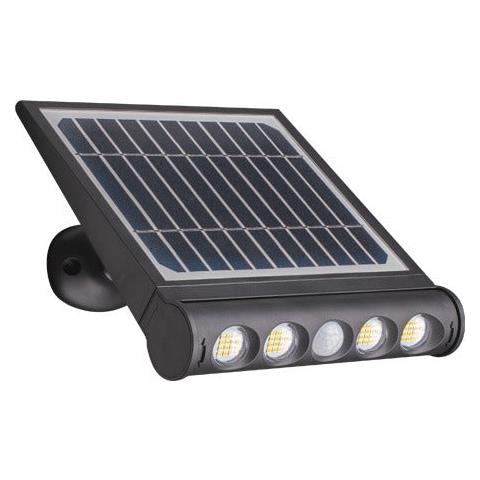 Proiettore Led A Luce Fredda 8 Watt 950 Lumen Con Pannello Solare Separabile Century Genius - Foto 1