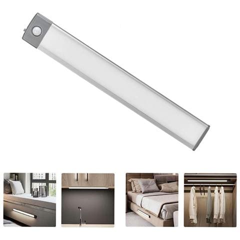 Luce Sensore Di Movimento Striscia Led Luci Armadio Sotto Pensile 10w Te-b0558 - Foto 1