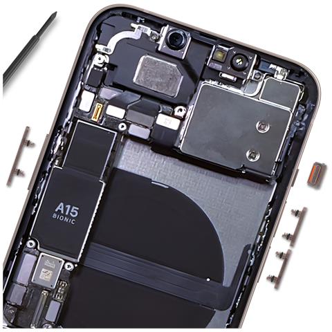 Tasto Accensione, Volume E Silenzioso Per Iphone 13 E 13 Mini - Foto 2