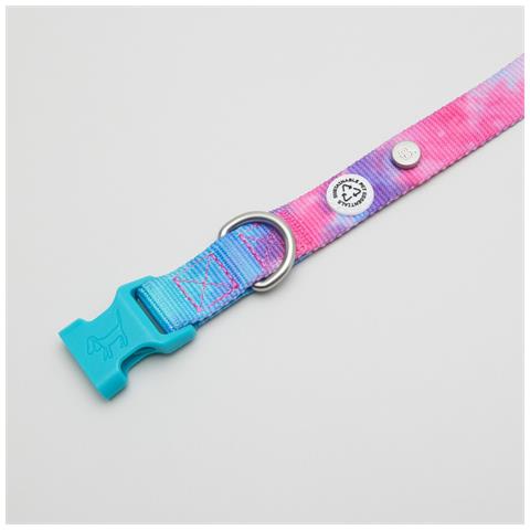 Collare Per Cani Multicolor Tie Dye - L - Foto 2