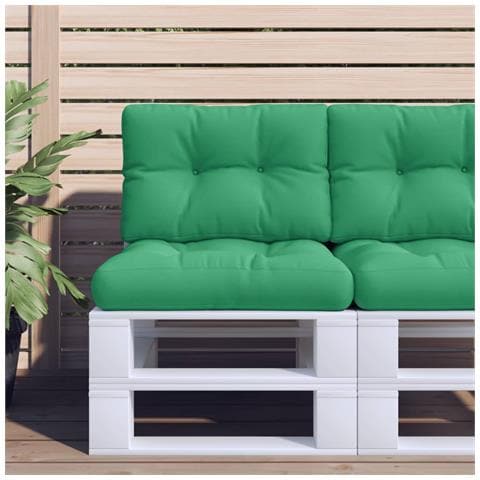 Cuscino Per Pallet Verde 50x40x12 Cm In Tessuto - Foto 1