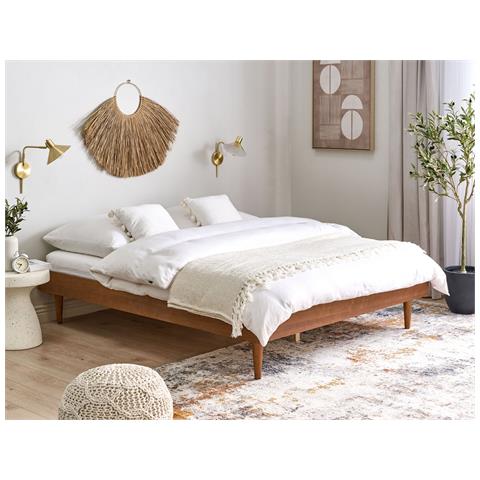 Letto Toucy 160 X 200 Cm Frassino Marrone - Foto 1