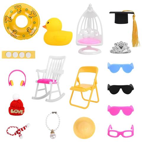 Paperella Di Gomma Per Auto Regalo Divertente 6 Pezzi Tipi Diversi - Foto 2