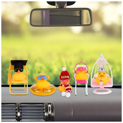 Paperella Di Gomma Per Auto Regalo Divertente 6 Pezzi Tipi Diversi - Foto 3