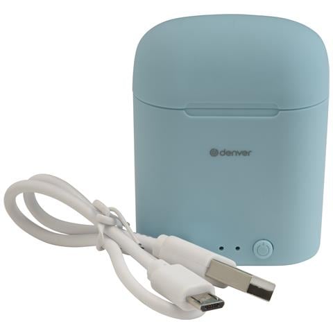 TWE-46LIGHTBLUE cuffia e auricolare Wireless In-ear MUSICA Bluetooth Blu - Foto 2