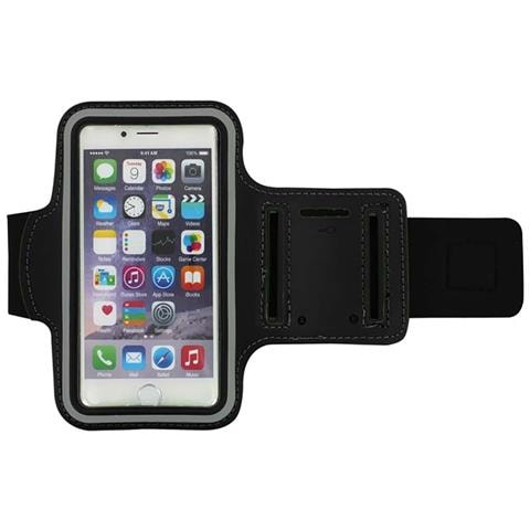 Bracciale Sportivo Per Smartphone Fino A 5,8” Modello Sprinter, Nero - Foto 1