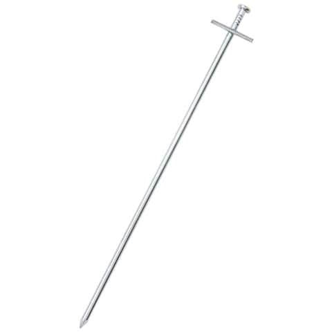 Picchetti per Tenda 24 pz 29,5 cm Ø6 mm in Acciaio Zincato - Foto 2