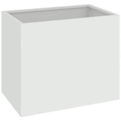 Vaso da giardino Bianco 50 x 32 x 40 cm - Foto 1