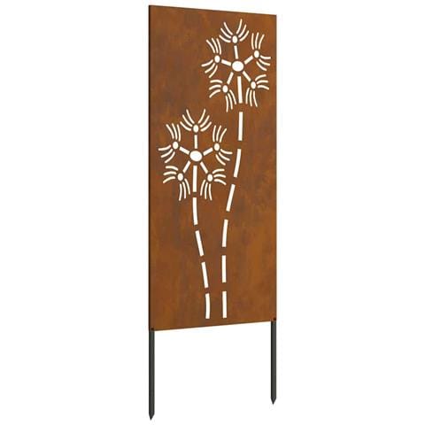 Pannello Decorativo da Giardino Altro Ruggine 50 x 140 cm - Foto 1