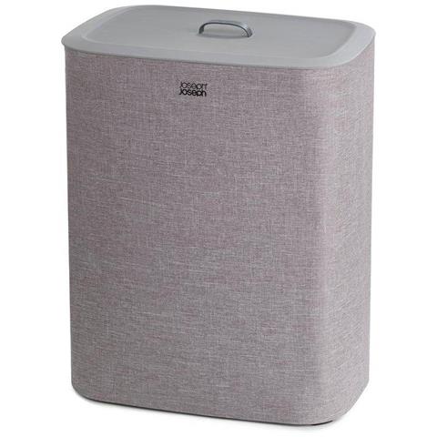 Cesto Biancheria Con Coperchio Duo Modello Laundry Hamper 80 Litri Ideale Per Lavanderia E Bagno Ampia Capacità Design Verticale Manici Ergonomici Facile Da Spostare - Foto 1