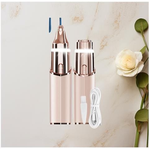 Mini Epilatore Portatile Ricaricabile A Forma Di Rossetto Gold - Foto 2