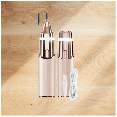 Mini Epilatore Portatile Ricaricabile A Forma Di Rossetto Gold - Foto 3