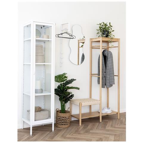 Mobile Ingresso Ember-marrone-bamboo-95x36x165 Cm - Foto 8