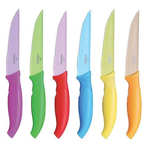 Coltello da Bistecca 6 Pezzi Acciaio Inox - Foto 3