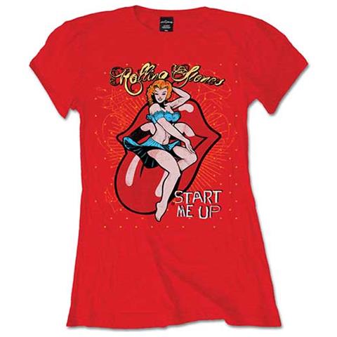 Rolling Stones (The) - Start Me Up (T-Shirt Donna Tg. L)  - Foto 1