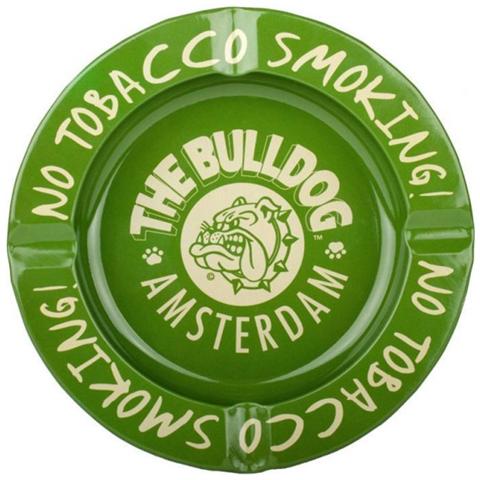Posacenere In Metallo Tin Ashtray Verde Weed No Tobacco - Foto 1