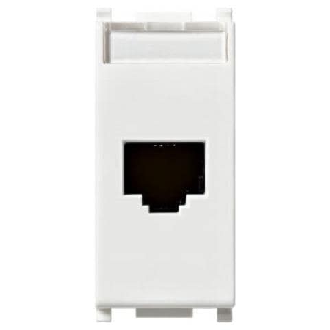 14338/8 - Presa Rj45 Netsafe Cat5e Utp Bianco - Foto 5