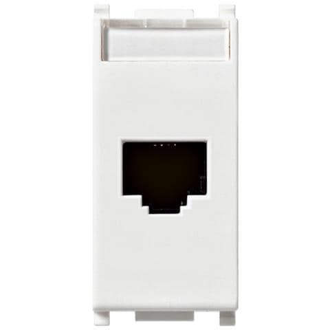 14338/8 - Presa Rj45 Netsafe Cat5e Utp Bianco - Foto 2