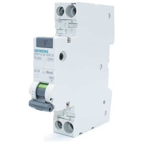 Magnetotermico Differenziale 10a 1p+n 30ma Ac 4,5ka 5sv13131kk10 - Foto 1