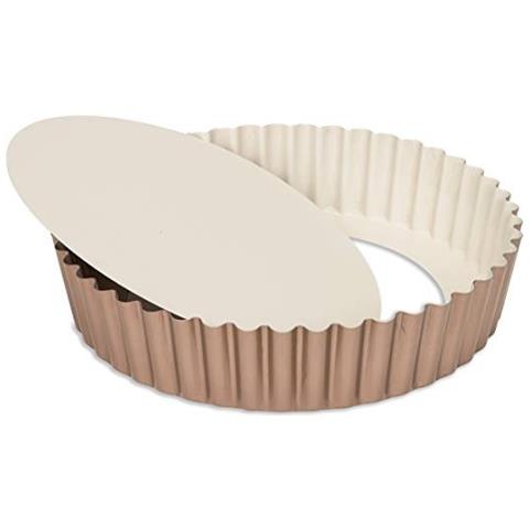 Stampo Per Crostate Profondo Con Fondo Removibile Ø 25 Cm - Foto 1