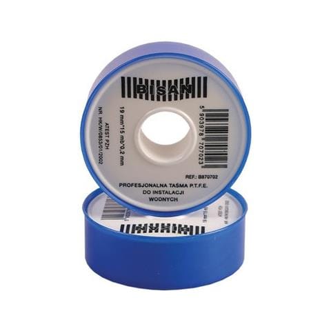 Idraulici Acqua Teflon Bianco Nastro In Ptfe Guarnizione Filetto Perdita Fix 15m X 19mm X 0,2 Millimetri - Foto 1
