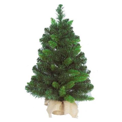 Albero Di Natale Sintetico Pinetto Con Base Iuta. Cm 45. 008296 - Foto 1
