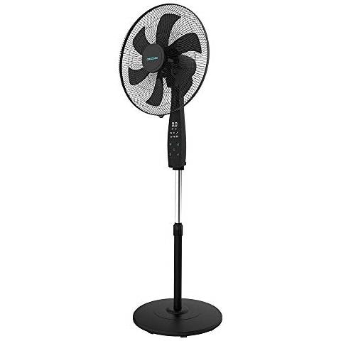 Ventilatori A Piantana Energy Silence 620 Max Flow Smart. 45 Cm (18 Pollici), 6 Pale, Potenza 70w, Motore In Rame, 3 Velocità, Oscillazione 75º, Altezza Regolabile, Timer - Foto 1