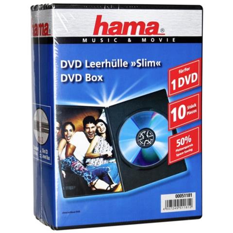 DVD Slim Box 10, Black 1dischi Nero - Foto 3