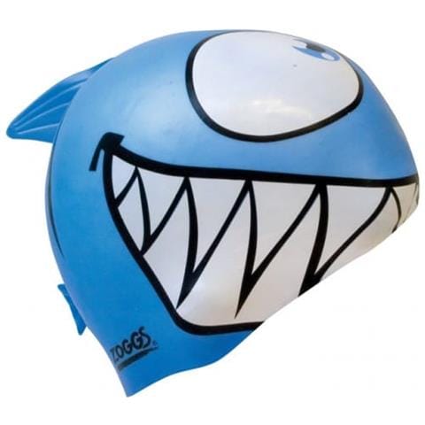 Cuffia Nuoto Silicone Junior Squalo Azzurro Unica - Foto 1