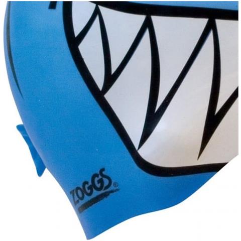 Cuffia Nuoto Silicone Junior Squalo Azzurro Unica - Foto 2