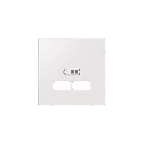 Meg4367-0325 Bianco Placca Copripresa E Copri Interruttori - Foto 1